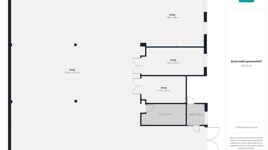 Hală de 431 mp în parc industrial Arad - Poză 5