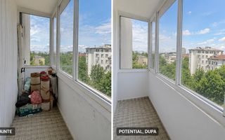 Apartament 3 camere – Șoseaua Ștefan cel Mare – etaj 6/7 – 2 balcoane – luminos - Poză 16