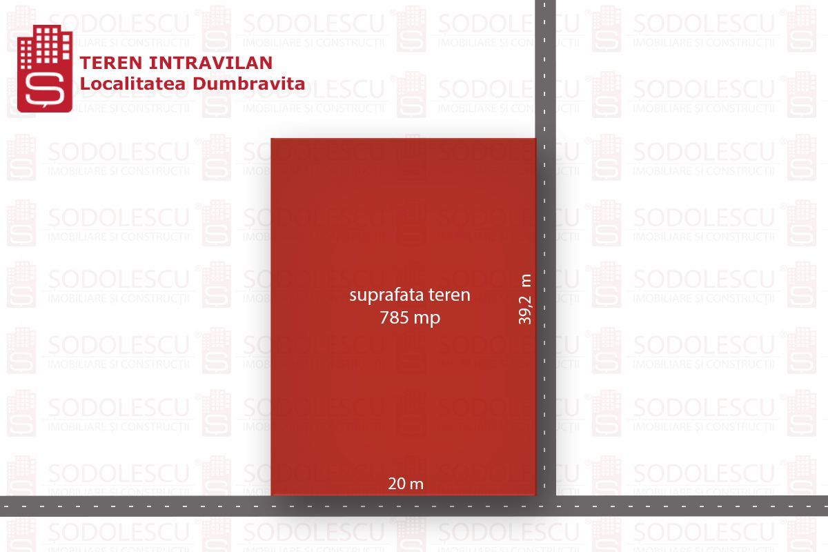 TEREN  DUMBRAVITA 785 MP - Poză 1