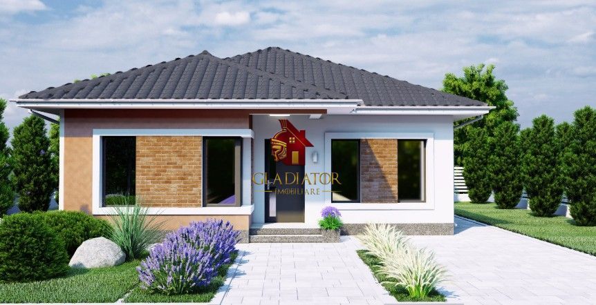 Casă parter LeGaga Cornesti, complex rezidential, comision 0 - Poză 8