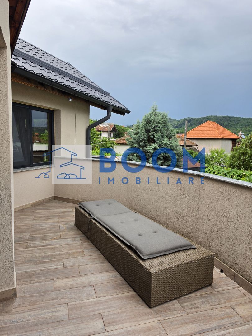 Vila moderna Fedelesoiu | Canalizare | Centrala peleti | Gaz limita proprietate - Poză 20