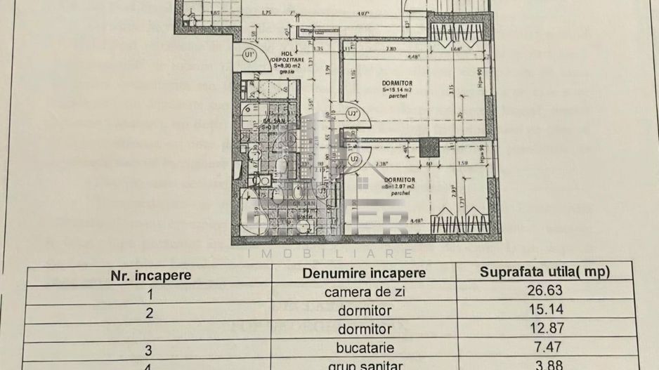 Apartament cu 3 camere/80 mp/garaj/RIVIERA LUXURY RESIDENCE. - Poză 2