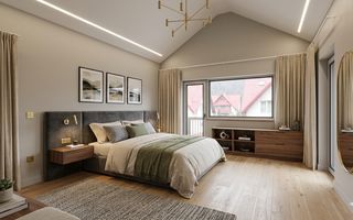 Apartament cu 4 camere 125 mp (4 garsoniere) la cheie + 60 mp pod - Busteni - Poză 3