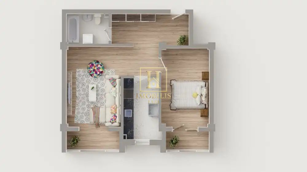 Apartament 2 camere Dec 63mp 115000 euro Valea lupului - Poză 7