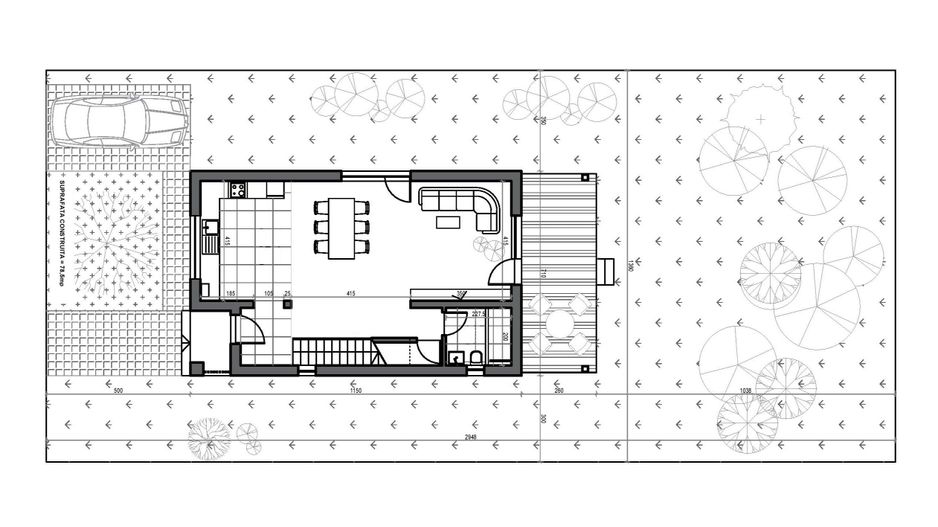 Case individuale în Sânpetru, cu teren 400 mp și toate utilitățile - Poză 8