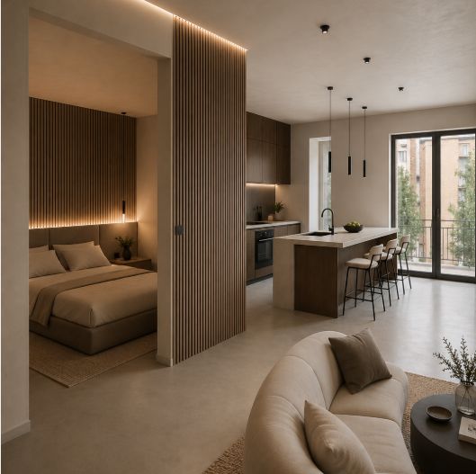 Apartament cu 1 camera la 3 minute de FSEGA-0% comision - Poză 10