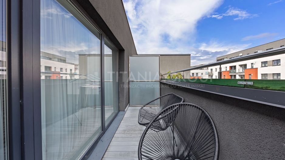 PENTHOUSE SUPERB 4 camere, 100 mp utili, parcare + boxa MAURER Coresi - Poză 21