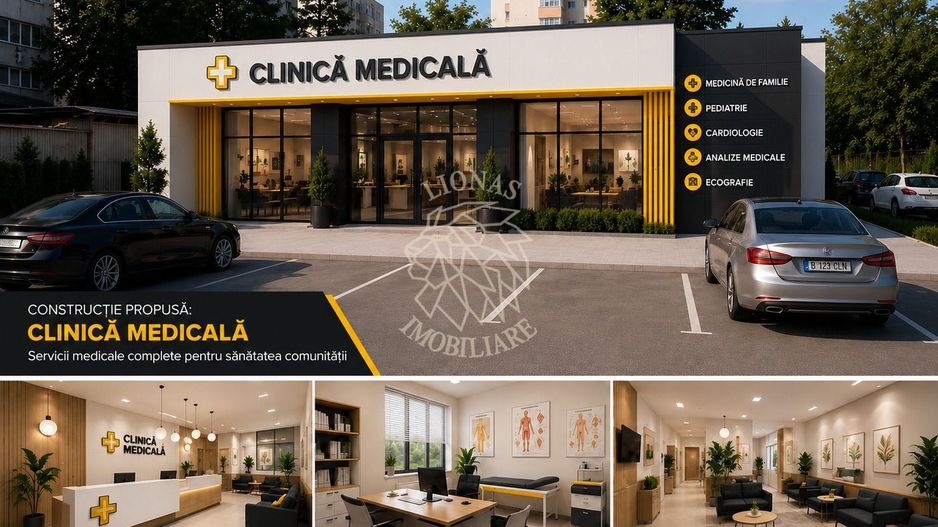 Teren comercial 864mp | Front 23,5m | Extindere 639 mp | Mănăștur - Poză 1
