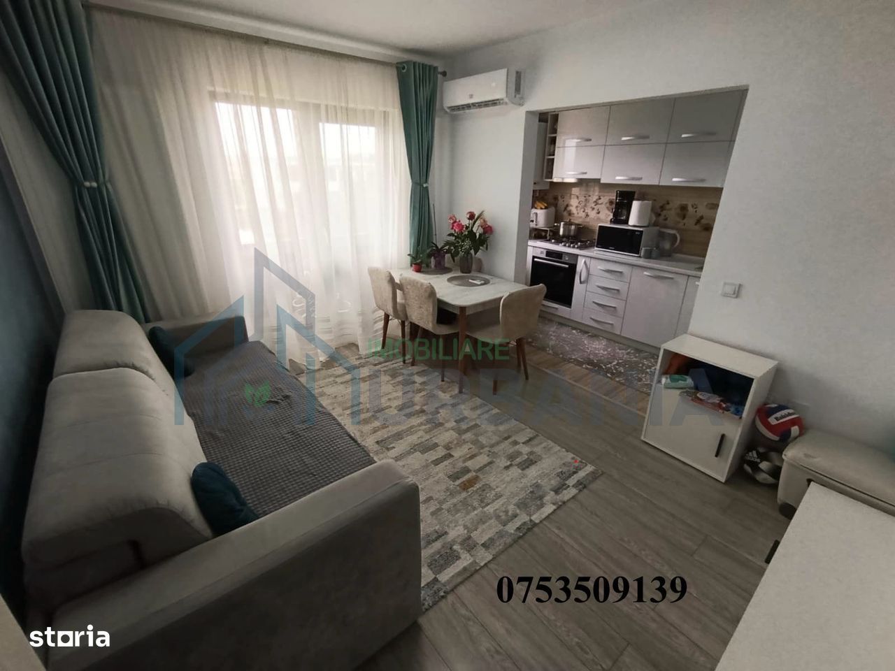 Închiriez apartament cu 2 camere în Valea Lupulu, Iași - Poză 1