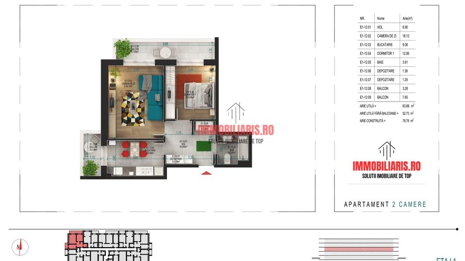 Noul Titan-Metrou - Parcare Gratuit - Dezvoltator - Poză 2