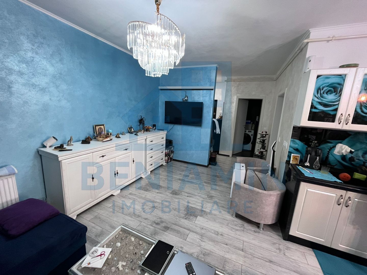 Apartament studio cu parcare -Parter Mobilat Utilat Bloc Nou - Poză 4