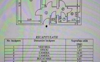 De vanzare Apartament 2 camere Apusului - Poză 11