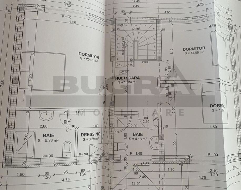 Casa individuala, 4 camere, 147 mp+600 mp teren, zona Sun Garden - Poză 6