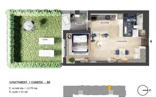 Apartamente 2 camere, Pipera, comision 0 % - Poză 16
