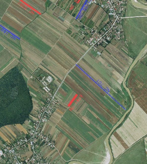 Teren 4,955mp in Nuci Ilfov,  la numai 100 m de ultima casa construita - Poză 1