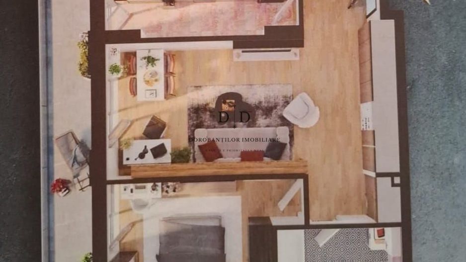 Apartament 2 Camere Decomandat | Parcare | Finisaje LUX | Elite City - Schiță 22