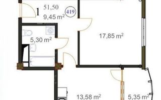 Vânzare, apartament, 1 cameră, str. Ginta Latină, Ciocana - Poză 1