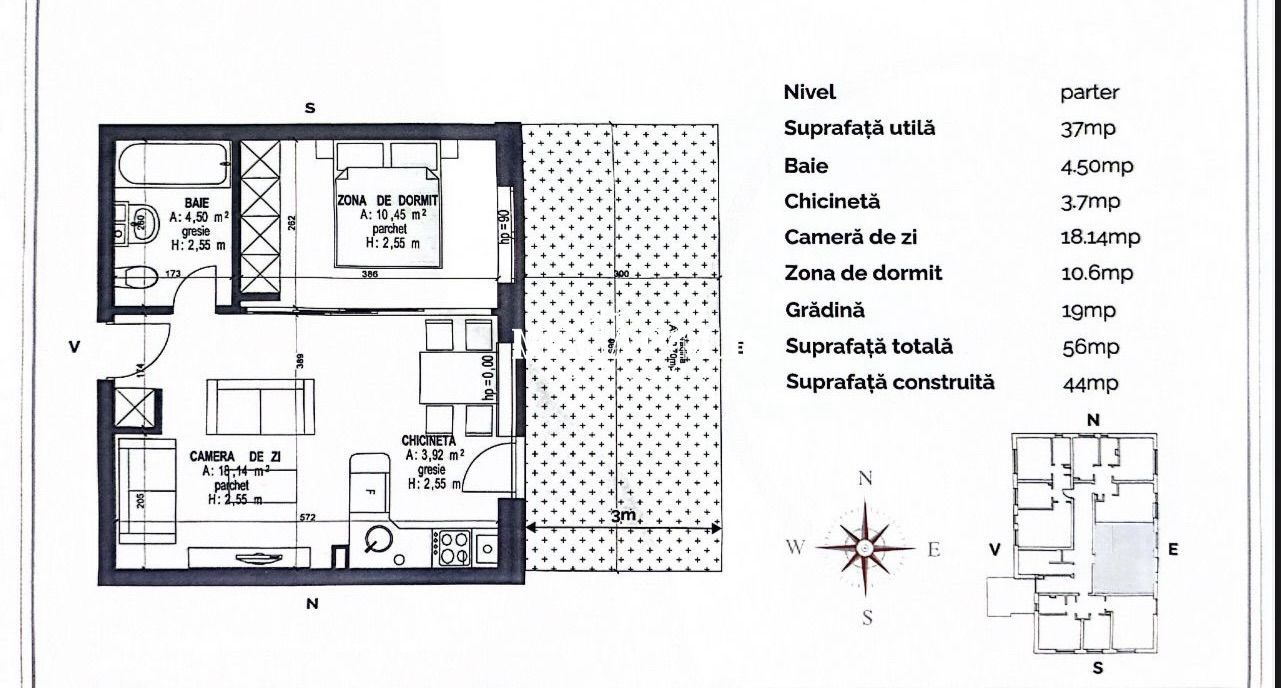 Garsonieră Mobilată Utilată + Grădină | Mutare imediată - Poză 8