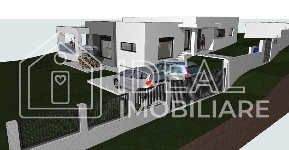 Casă modernă pe un singur nivel în Bavaria, teren 750 mp - Poză 5