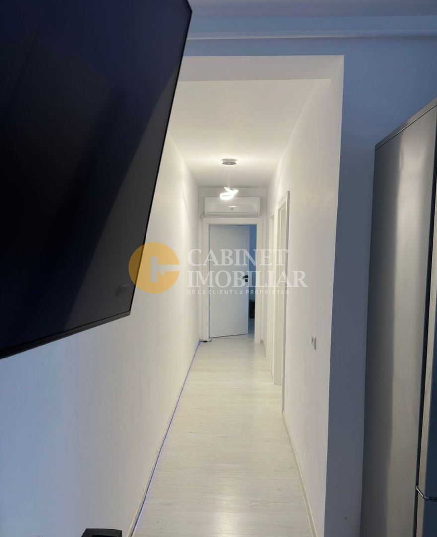 3 CAMERE DECOMANDAT- CURTE PROPRIE- MOBILAT+UTILAT-  CUBIC PLAZA - Poză 6