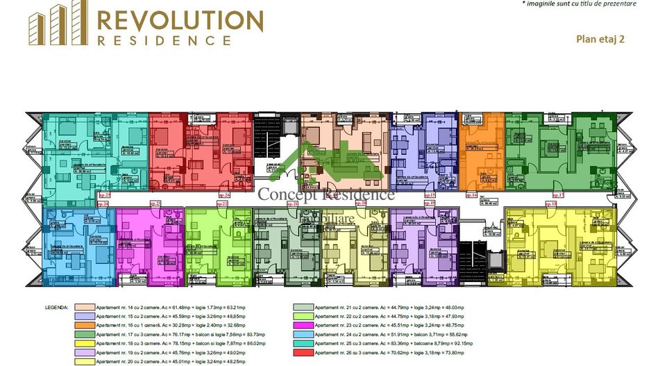 Ap. 2 camere, bloc nou cu lift – livrare 2026, comision 0% - Poză 6