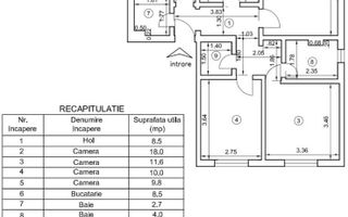 Apartament 4 camere de vânzare | Râmnicu Vâlcea | 80 mp - Poză 7