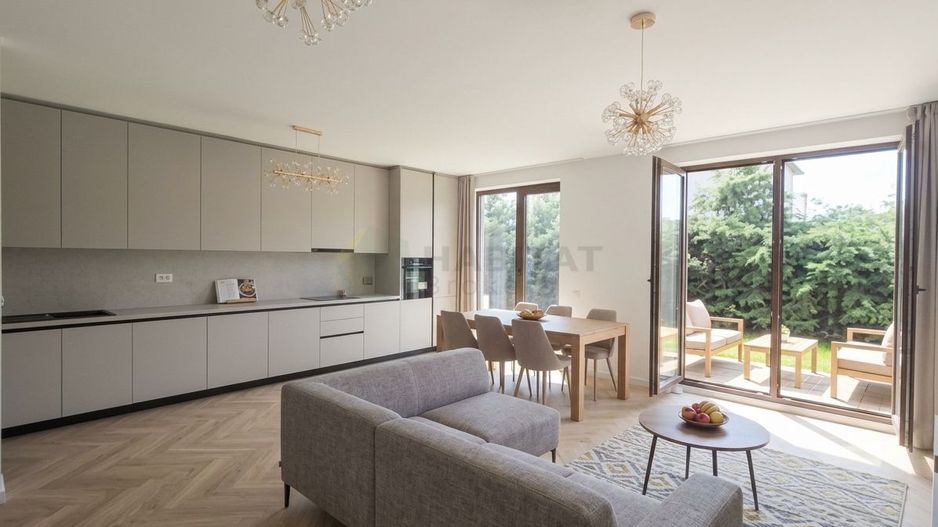 Duplex finalizat in complex stil brâncovenesc, cu grădină proprie - Poză 1