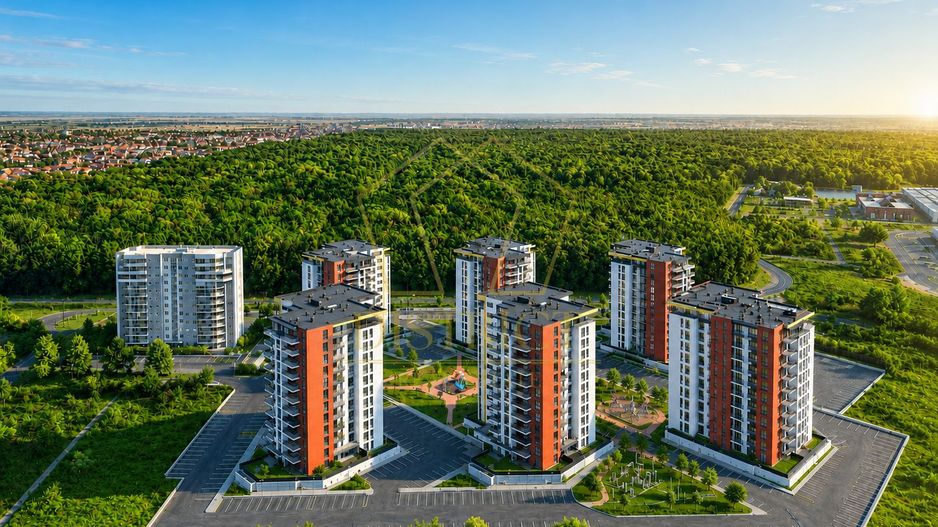 COM 0% Apartament superb cu 3 camere | Denya Forest - Poză 11