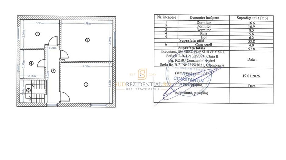 Casă Modernă individuala, 5 camere, P+1E+Pod - Comuna Berceni - Poză 21