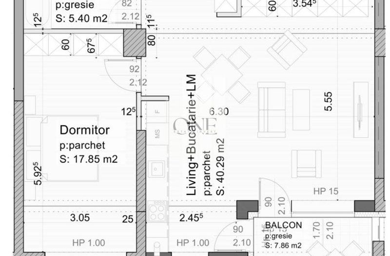 Apartament Spațios Bloc Nou - Poză 9
