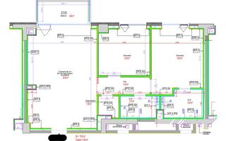 3 camere + loc de parcare in subteran || AVIATIEI TOWER - Schiță 17