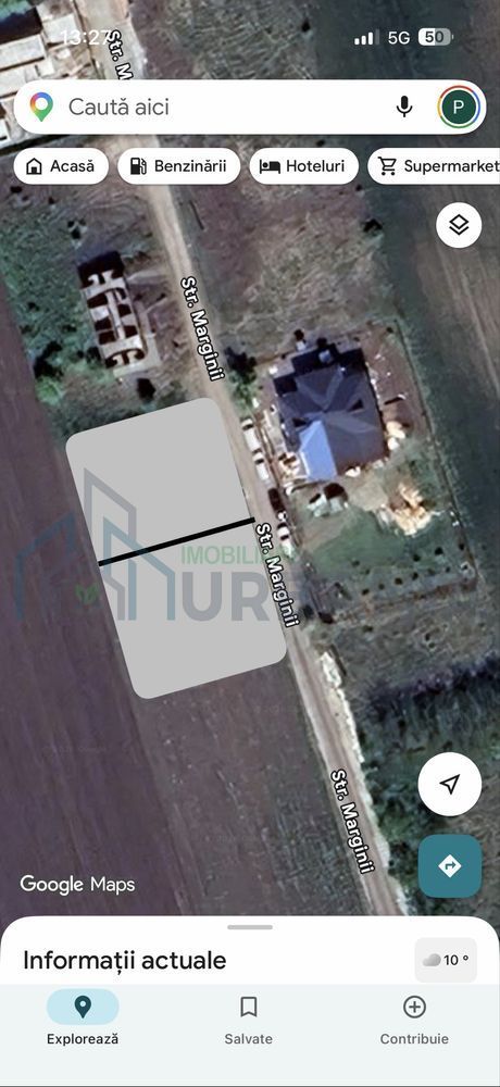 Teren intravilan 652 mp Str.Marginii-Aroneanu-utilitati-ideal casa - Poză 2