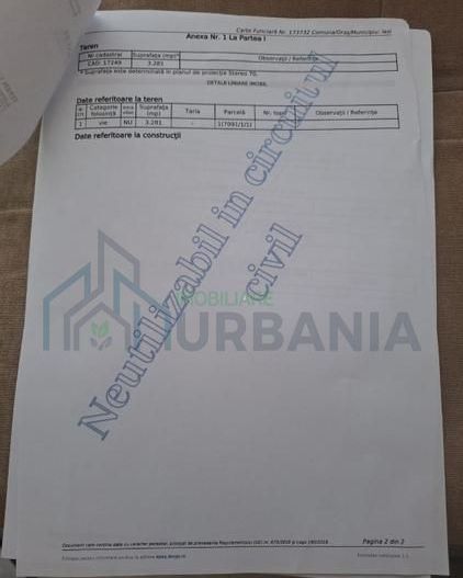 Teren de vânzare - 2 parcele - 2000m și 3281m - Poză 3