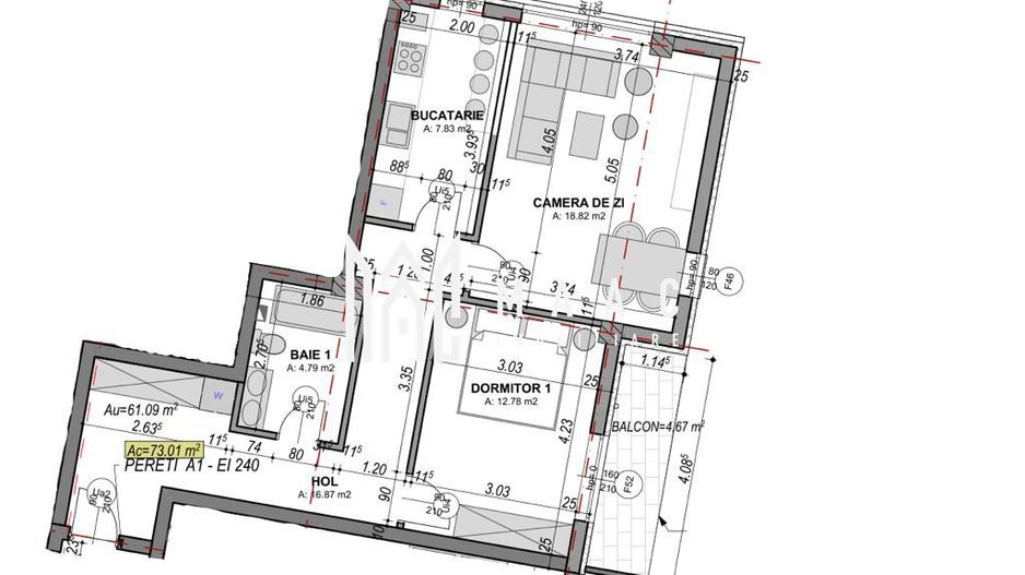 Apartament 2 Camere | Decomandat | Etaj 2 | Balcon | Parcare - Poză 1