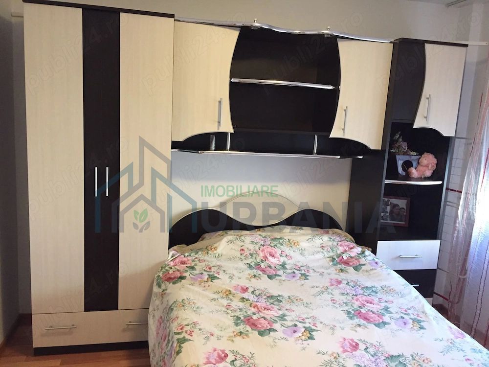 Apartament de vânzare, 2 camere, etaj 3/4, mobilat, centrală, tâmplărie nouă, rulouri exterioare, Iași - Poză 3