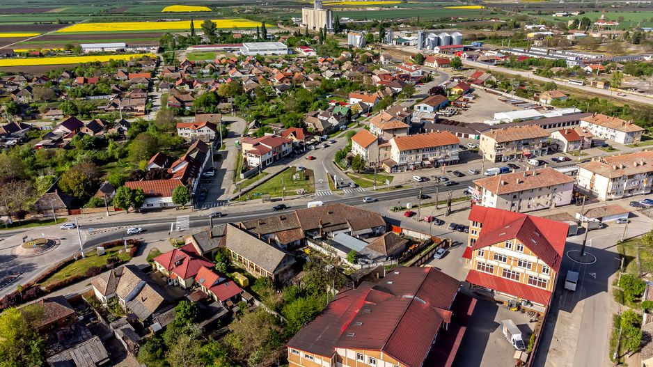 Imobil cu spații comerciale bine poziționat. pe DN în Pecica. - Poză 3