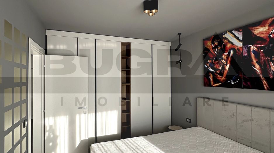 Apartament de 3 camere ultrafinisat, 72mp, parcare, Complex Wings - Poză 5