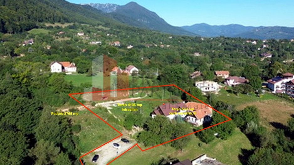 Teren 7.444 mp + casă tradițională în Predeluț–Bran - Poză 4