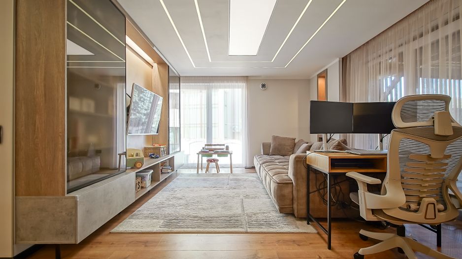 Apartament premium tip vilă, cu terasă de 70 mp, garaj | Răcădău - Poză 5