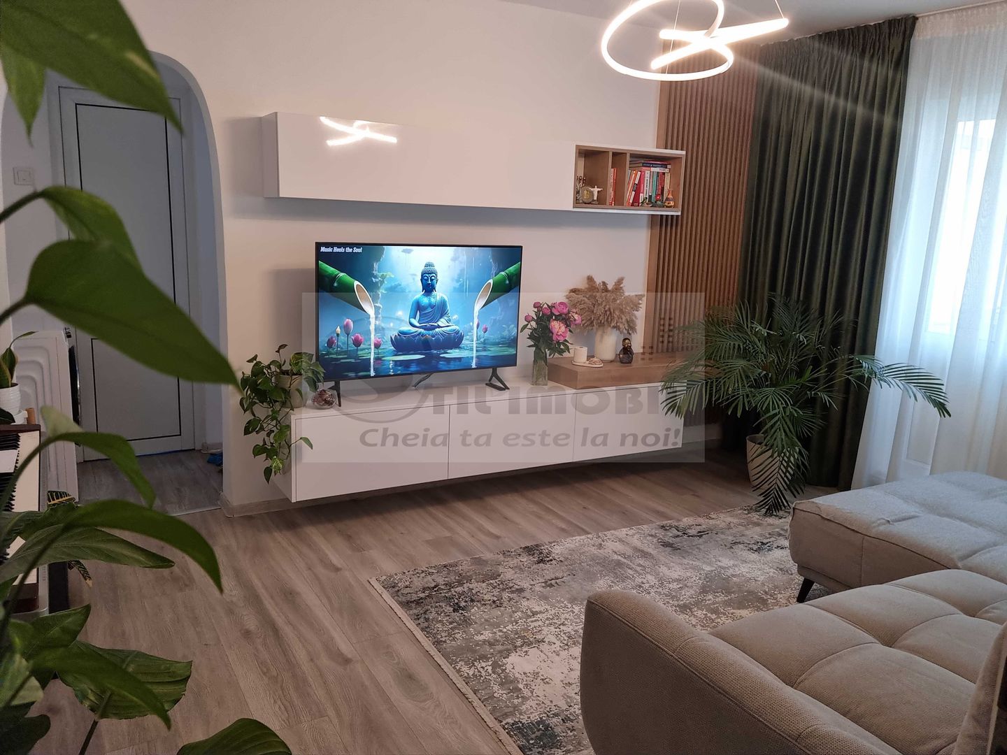 Ap 2 camere, 41 mp, zona Zimbru , mobilat si utilat 75.800 € - Poză 1