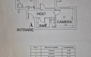 2 camere decomandat, 56 mp – Drumul Taberei, zona Favorit - Poză 7