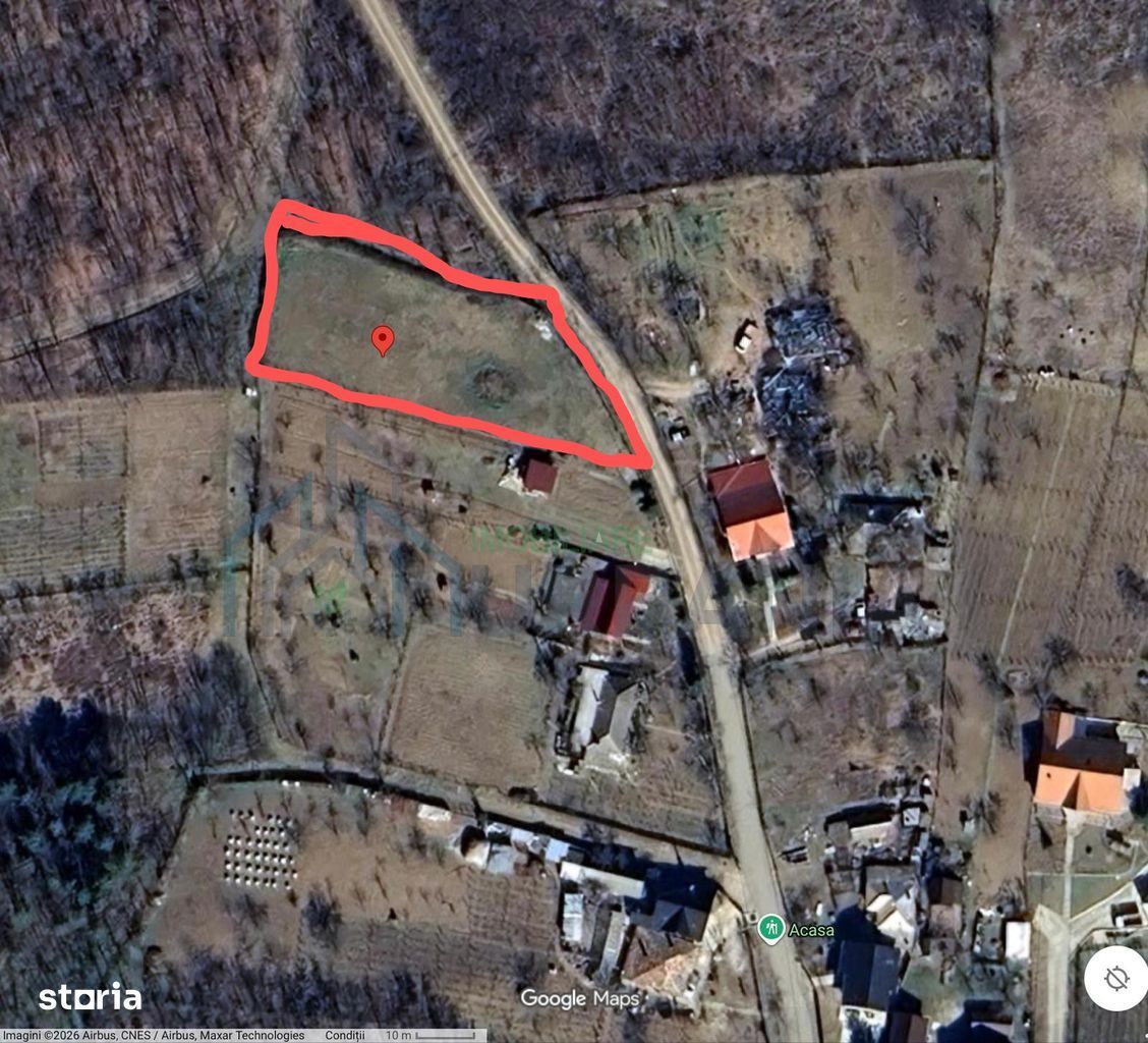 Teren intravilan de vânzare în Tomesti – Strada Văzduh nr. 1 - Poză 1