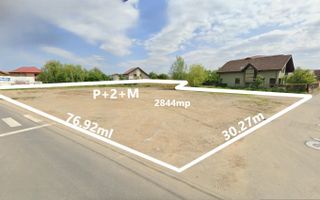 Otopeni intravilan 2.844 mp, colț stradal, deschidere dublă - C.U. - Poză 6