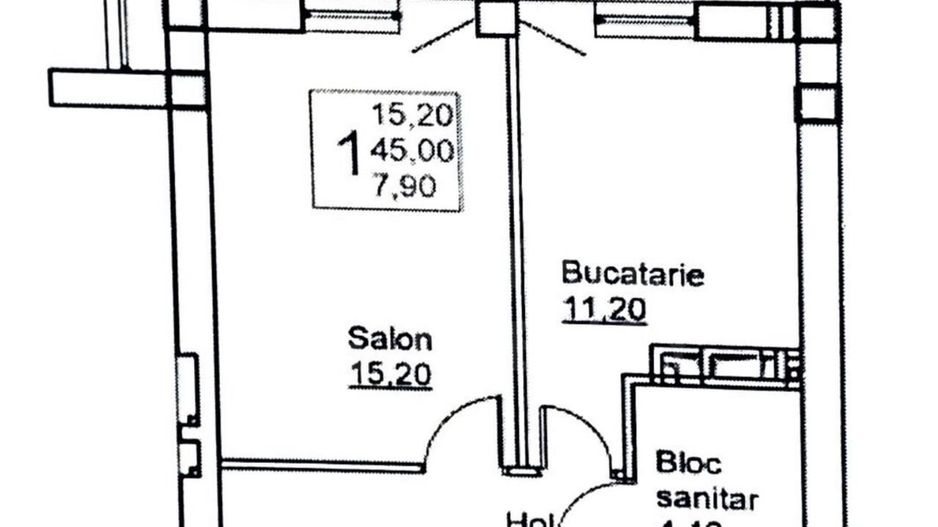 Vânzare, apartament, 1 cameră, str. Chişinău, Cricova - Poză 4
