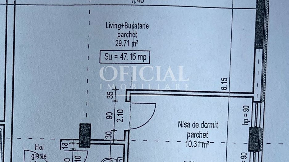 Apartament 2 camere | Finisat | 47 Mp | Parcare | Zona VIVO Decathlon - Poză 2