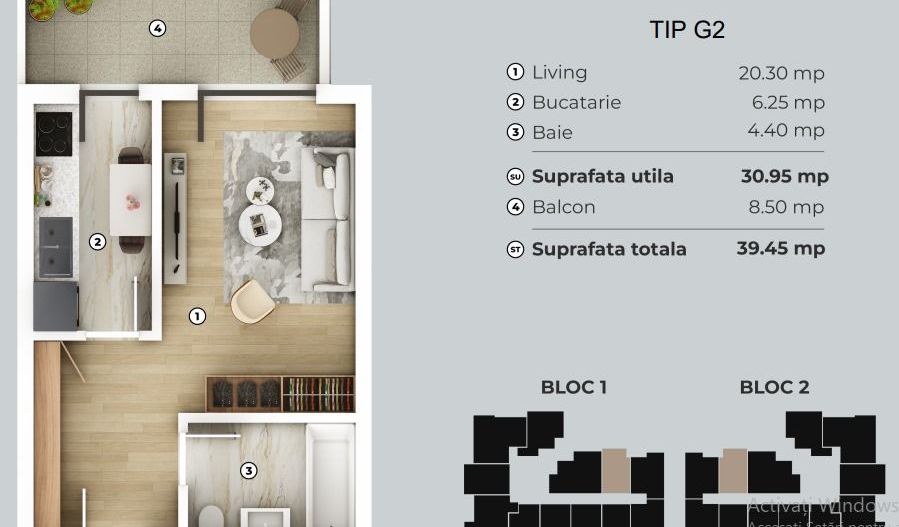 gars.dec/5min metrou Berceni - Poză 1