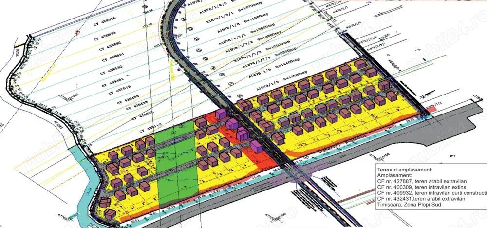 COMISION 0 | 3 Terenuri intravilane | 480 mp | FS 20 m |Zona Plopi - Poză 2