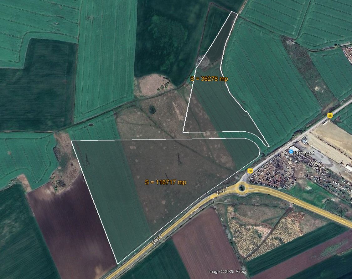 🗺️ Teren intravilan 15 ha – Șoseaua de Centură Timișoara ✨ - Poză 8