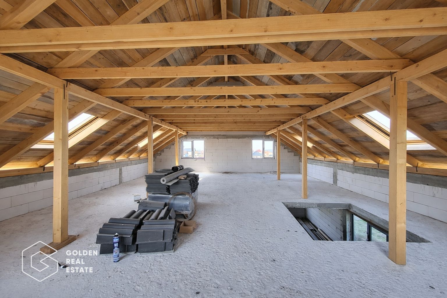 Casa P+M, teren 500 mp, comuna Frumuseni - Poză 5