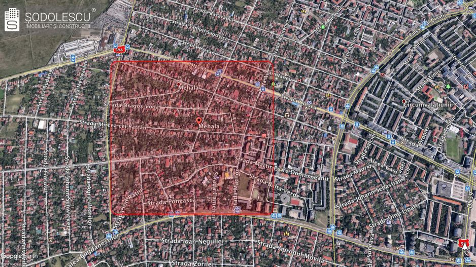 Teren generos  zona Mehala - Poză 1